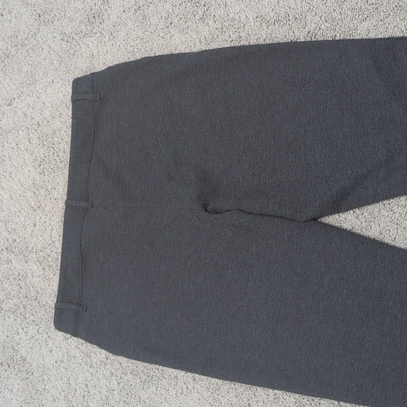 Talbots Gray Ponte Professional Work Pants Straight Leg Size 14 - Picture 8 of 10